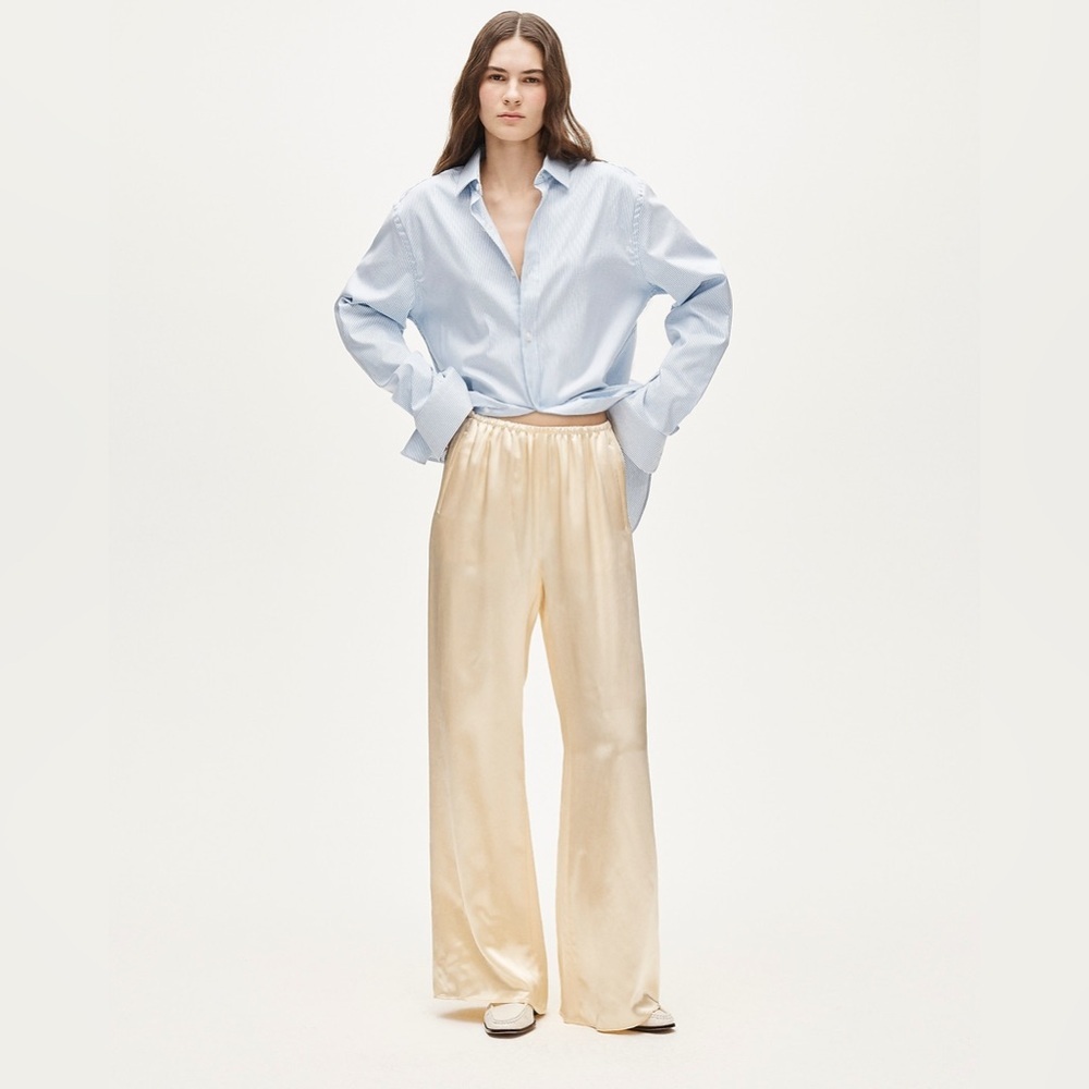 J Crew Petite Cosmo pant in luster charmeuse CN715